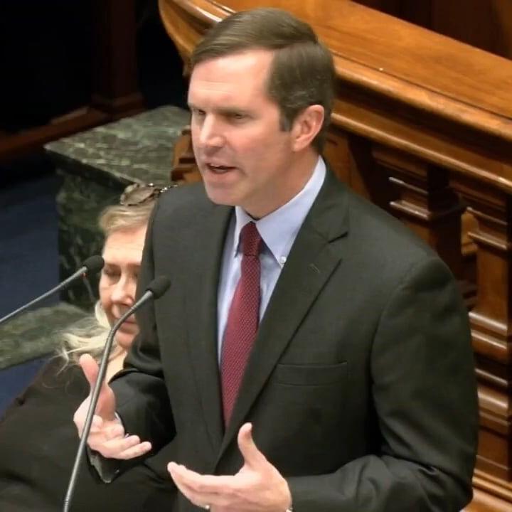 Democratic Gov. Andy Beshear calls for unity in GOP-leaning Kentucky to uplift economy, education